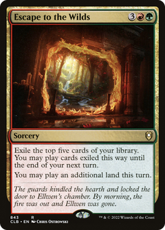 Escape to the Wilds (843) [Commander Legends: Battle for Baldur's Gate] - Deck Out Gaming