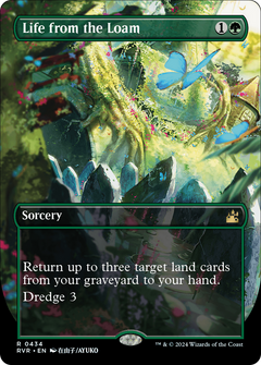 Life from the Loam (Anime Borderless) (434) [Ravnica Remastered] - Deck Out Gaming