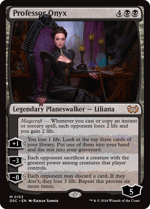 Professor Onyx (153) [Duskmourn: House of Horror Commander] - Deck Out Gaming