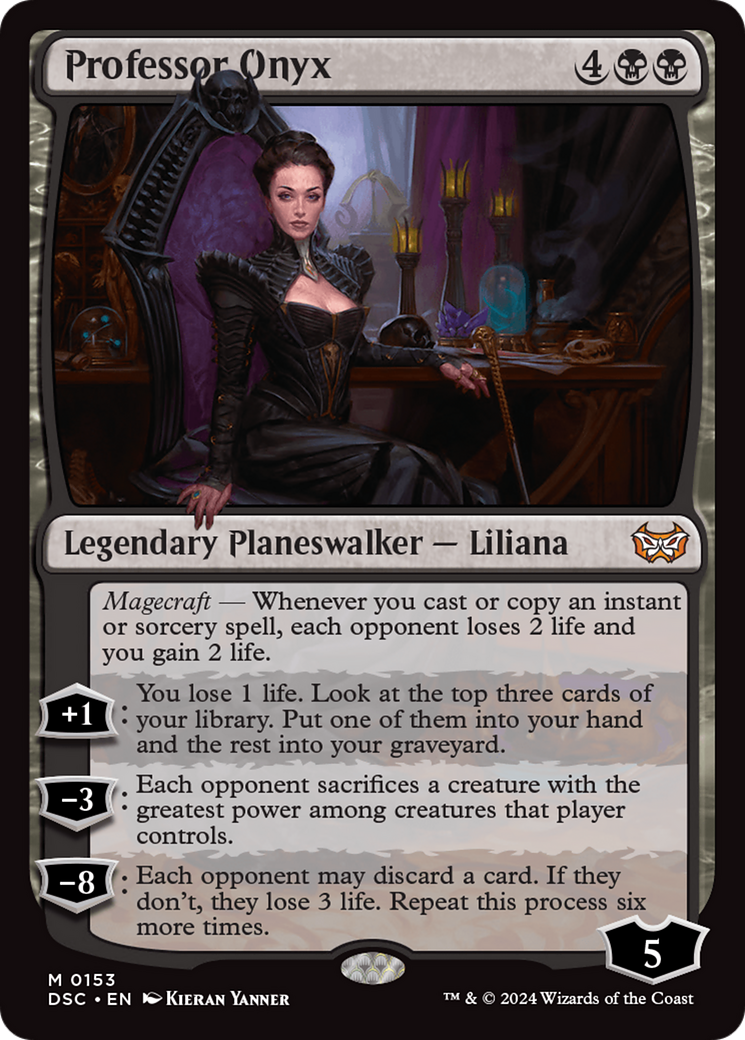 Professor Onyx (153) [Duskmourn: House of Horror Commander] - Deck Out Gaming