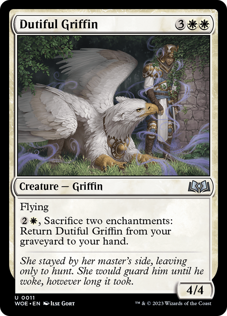 Dutiful Griffin (11) [Wilds of Eldraine] - Deck Out Gaming