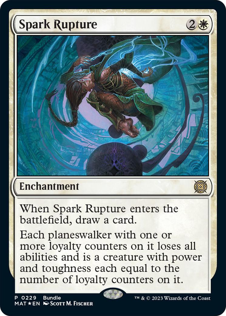 Spark Rupture (MAT Bundle) (229) [March of the Machine: The Aftermath] foil - Deck Out Gaming