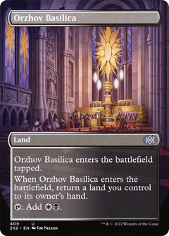 Orzhov Basilica (Borderless) (409) [Double Masters 2022] foil - Deck Out Gaming