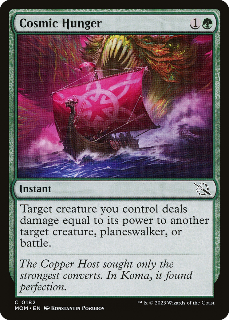 Cosmic Hunger (182) [March of the Machine] - Deck Out Gaming