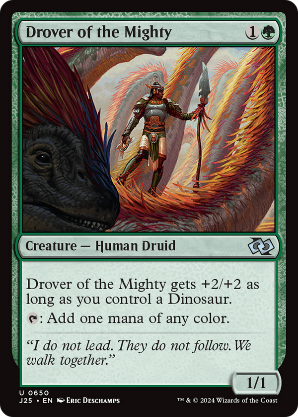 Drover of the Mighty (650) [Foundations Jumpstart] - Deck Out Gaming