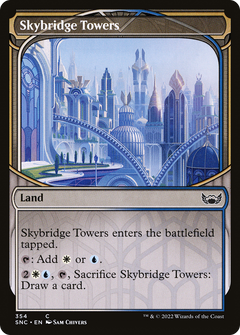 Skybridge Towers (Showcase) (354) [Streets of New Capenna] foil - Deck Out Gaming