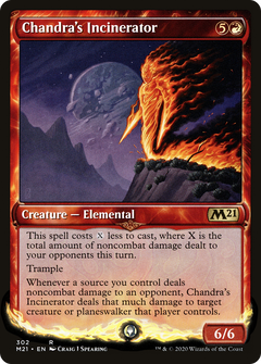 Chandra's Incinerator (Showcase) (302) [Core Set 2021] foil - Deck Out Gaming