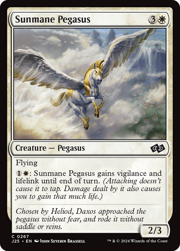 Sunmane Pegasus (267) [Foundations Jumpstart] - Deck Out Gaming
