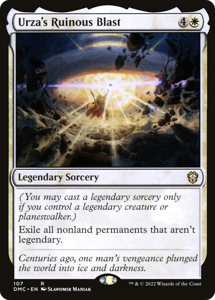 Urza's Ruinous Blast (107) [Commander: Dominaria United] - Deck Out Gaming