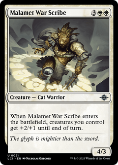 Malamet War Scribe (21) [The Lost Caverns of Ixalan] - Deck Out Gaming