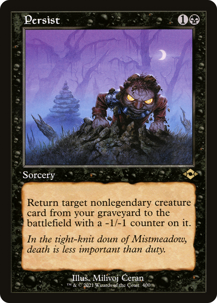 Persist (Retro Frame) (400) [Modern Horizons 2] - Deck Out Gaming