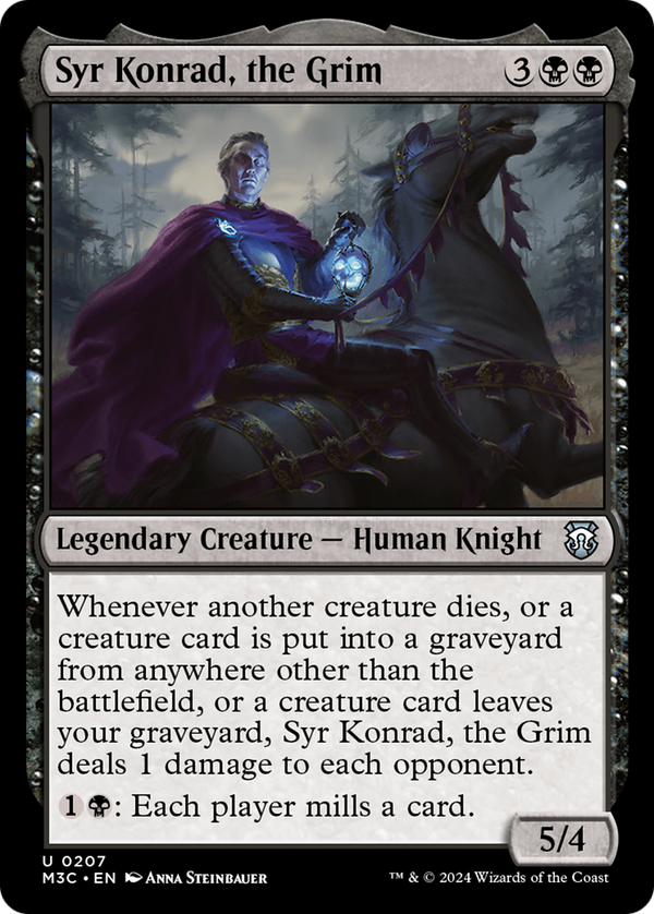 Syr Konrad, the Grim (207) [Modern Horizons 3 Commander] - Deck Out Gaming