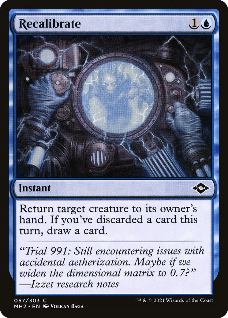 Recalibrate (57) [Modern Horizons 2] foil - Deck Out Gaming