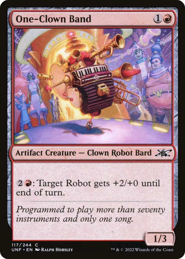 One-Clown Band (117) [Unfinity] - Deck Out Gaming