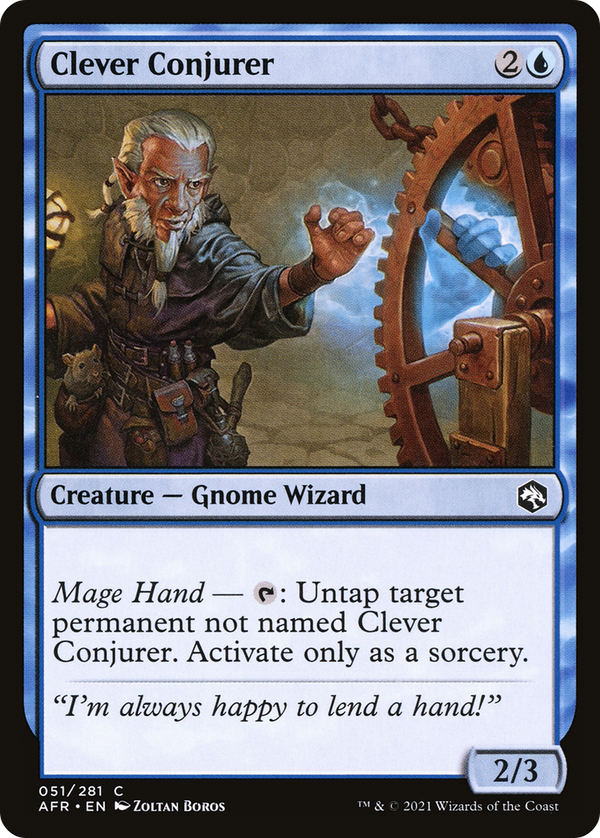 Clever Conjurer (51) [Adventures in the Forgotten Realms] foil - Deck Out Gaming