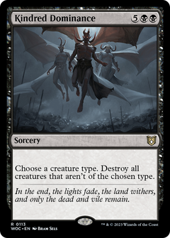 Kindred Dominance (113) [Wilds of Eldraine Commander] - Deck Out Gaming