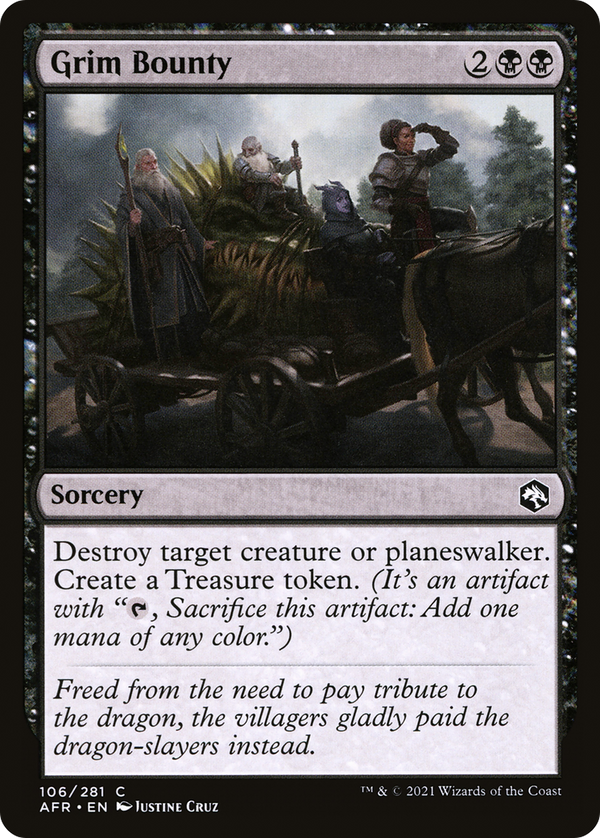 Grim Bounty (106) [Adventures in the Forgotten Realms] foil - Deck Out Gaming