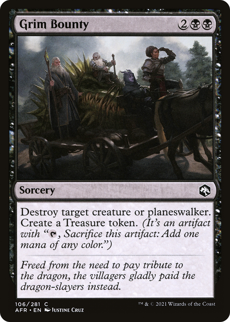 Grim Bounty (106) [Adventures in the Forgotten Realms] foil - Deck Out Gaming