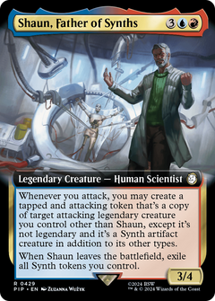 Shaun, Father of Synths (Extended Art) (429) [Fallout] - Deck Out Gaming