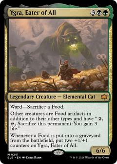Ygra, Eater of All (241) [Bloomburrow] foil - Deck Out Gaming