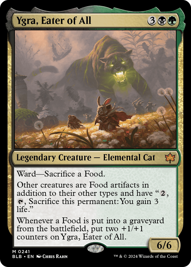 Ygra, Eater of All (241) [Bloomburrow] foil - Deck Out Gaming