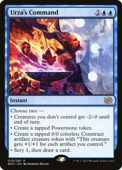 Urza's Command (70) [The Brothers' War] foil - Deck Out Gaming