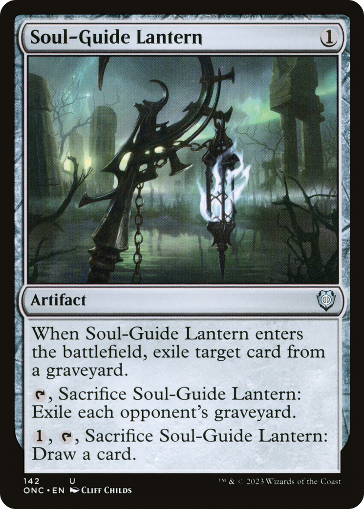 Soul-Guide Lantern (142) [Commander: Phyrexia: All Will Be One] - Deck Out Gaming