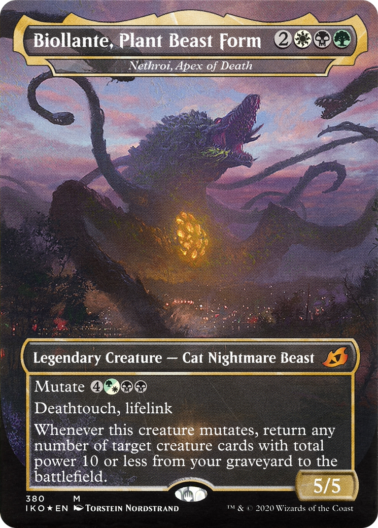 Biollante, Plant Beast Form - Nethroi, Apex of Death (380) [Ikoria: Lair of Behemoths] - Deck Out Gaming