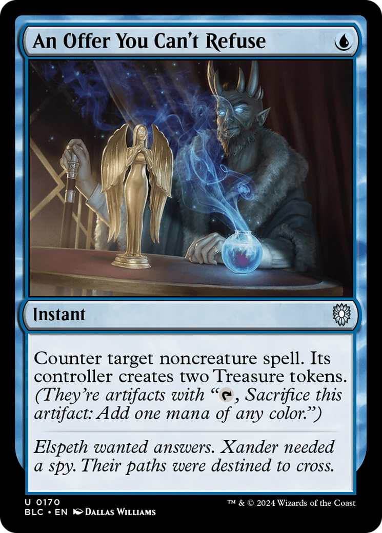 An Offer You Can't Refuse (170) [Bloomburrow Commander] - Deck Out Gaming