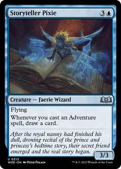 Storyteller Pixie (313) [Wilds of Eldraine] - Deck Out Gaming