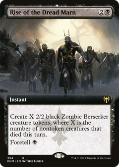 Rise of the Dread Marn (Extended Art) (354) [Kaldheim] foil - Deck Out Gaming