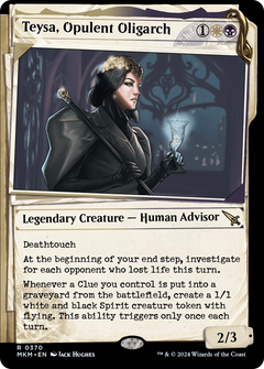 Teysa, Opulent Oligarch (Showcase) (0370) (370) [Murders at Karlov Manor] foil - Deck Out Gaming