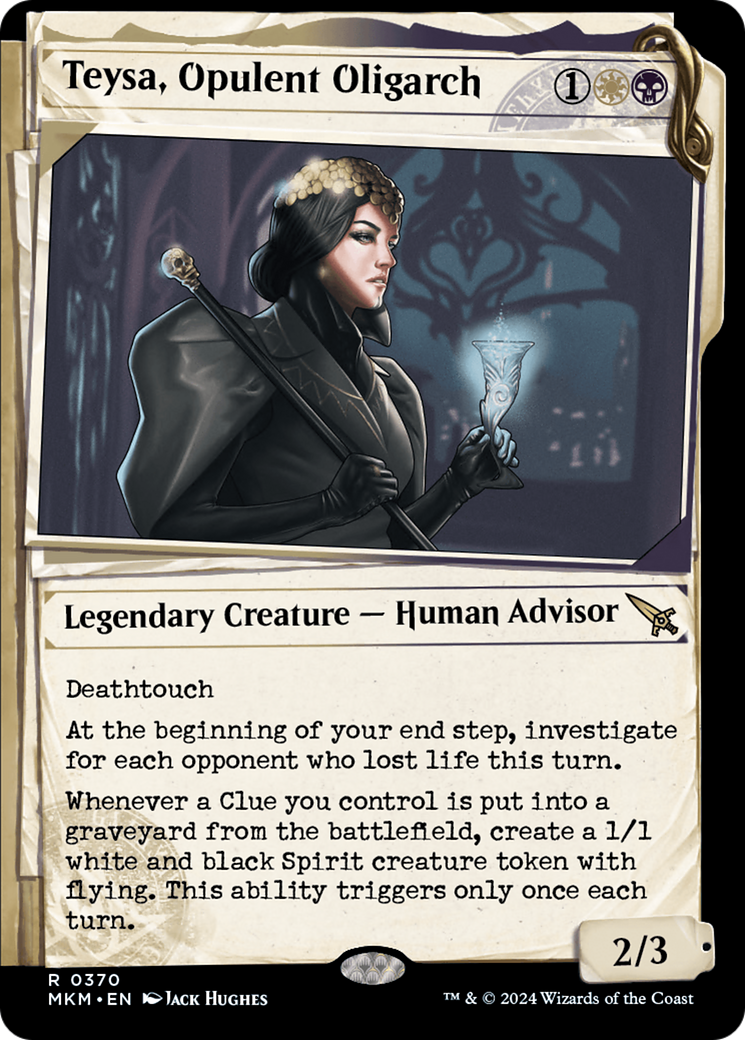 Teysa, Opulent Oligarch (Showcase) (0370) (370) [Murders at Karlov Manor] foil - Deck Out Gaming