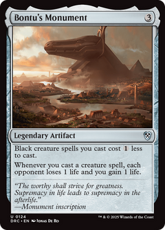 Bontu's Monument (124) [Commander: Aetherdrift] - Deck Out Gaming