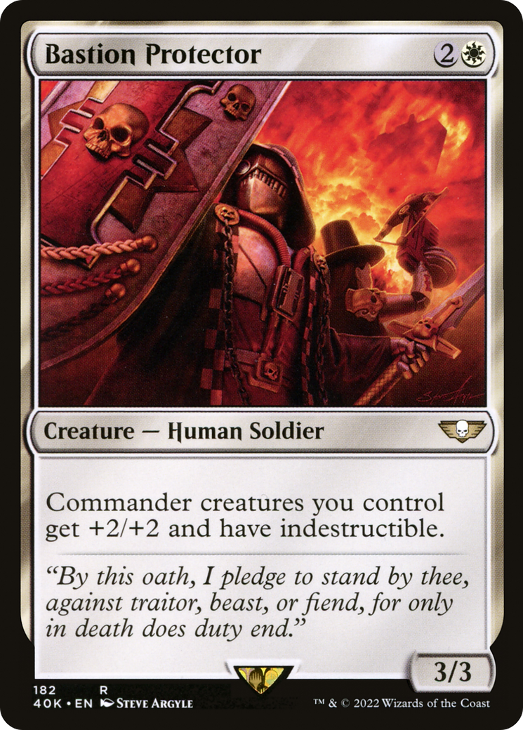 Bastion Protector (182) [Warhammer 40,000 Commander] - Deck Out Gaming