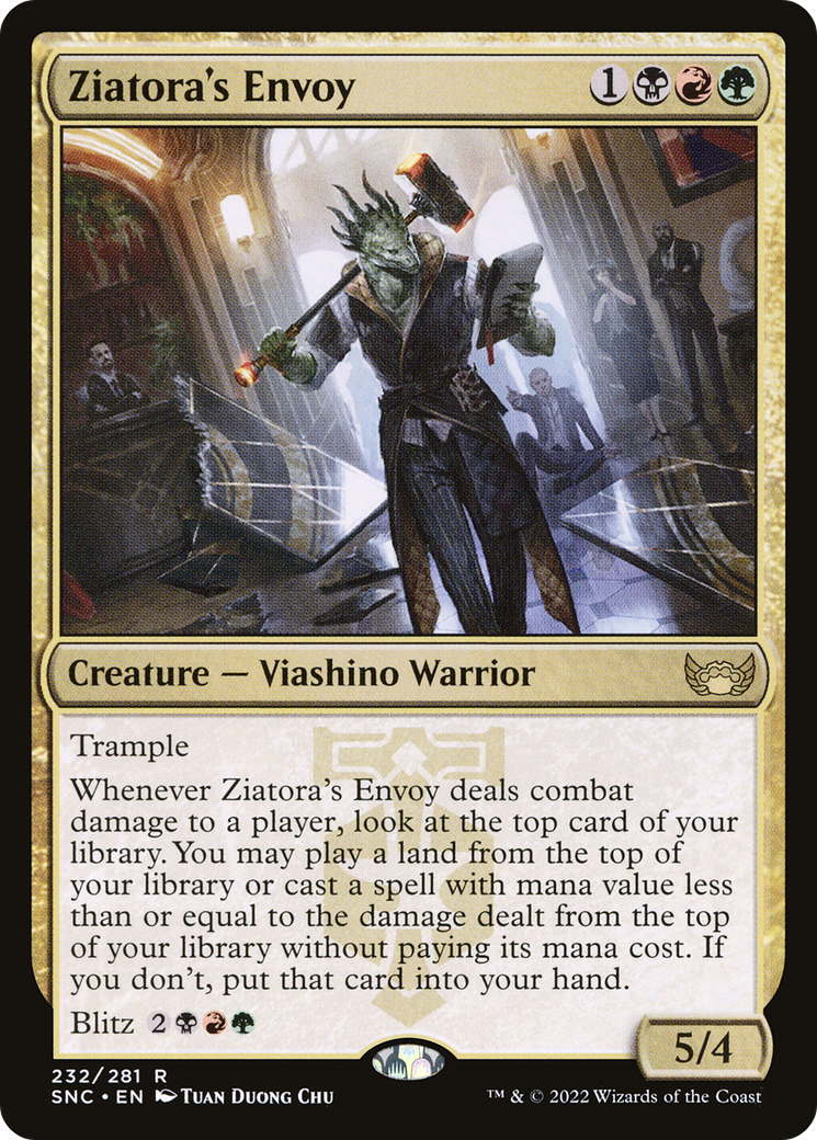 Ziatora's Envoy (232) [Streets of New Capenna] foil - Deck Out Gaming