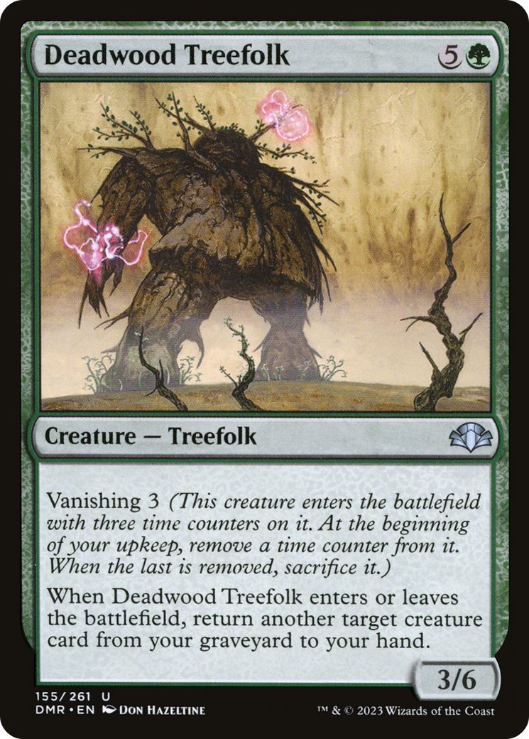 Deadwood Treefolk (155) [Dominaria Remastered] foil - Deck Out Gaming