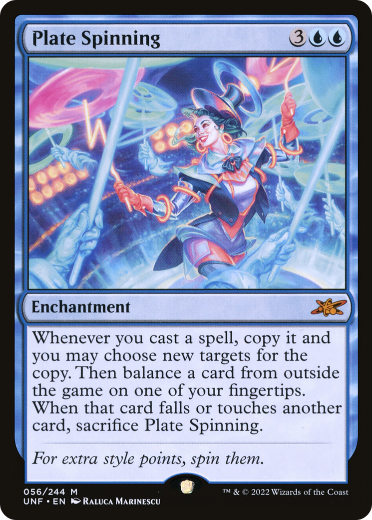 Plate Spinning (56) [Unfinity] foil - Deck Out Gaming