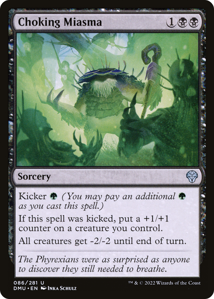 Choking Miasma (86) [Dominaria United] - Deck Out Gaming