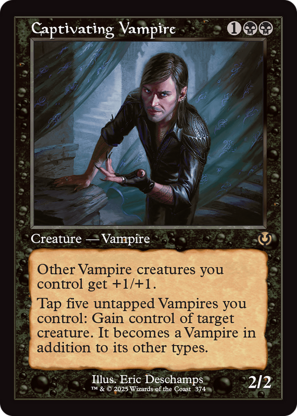 Captivating Vampire (Retro Frame) (374) [Innistrad Remastered] - Deck Out Gaming