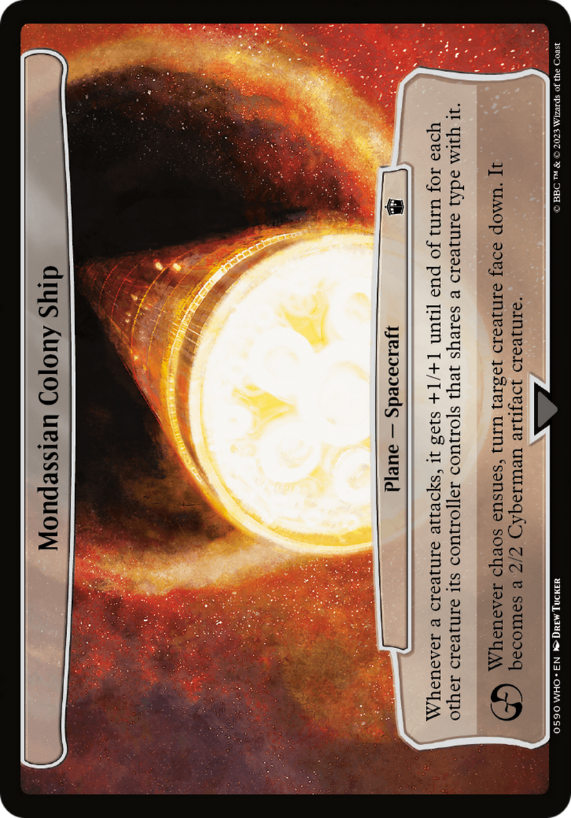 Mondassian Colony Ship (590) [Doctor Who] - Deck Out Gaming