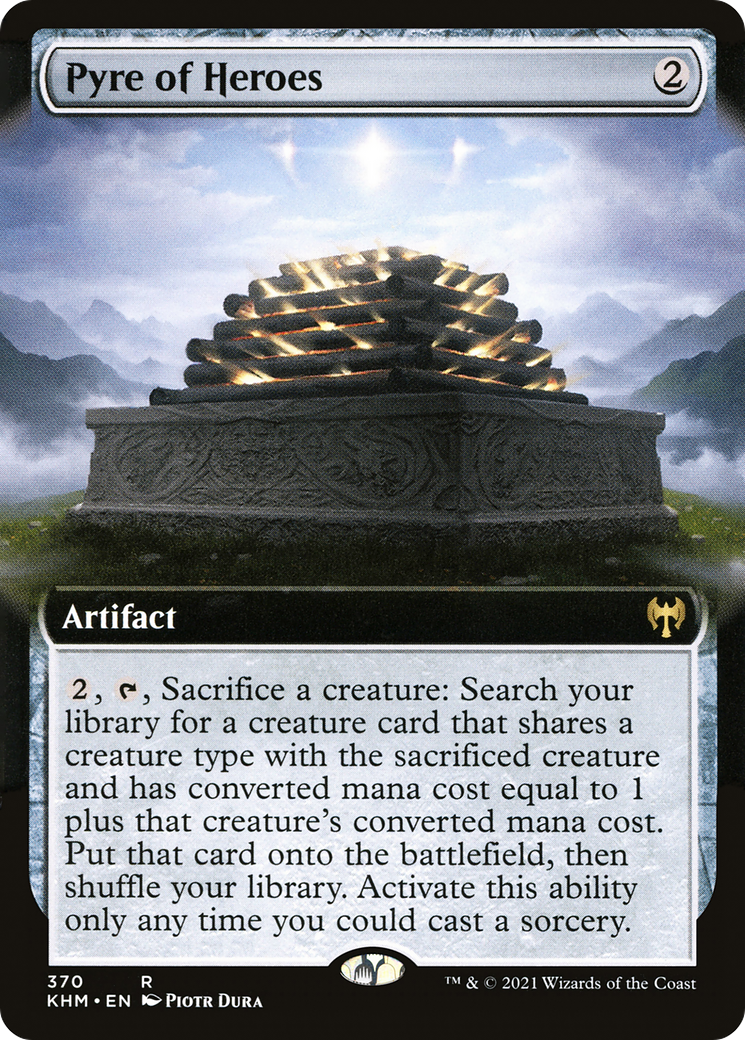Pyre of Heroes (Extended Art) (370) [Kaldheim] - Deck Out Gaming