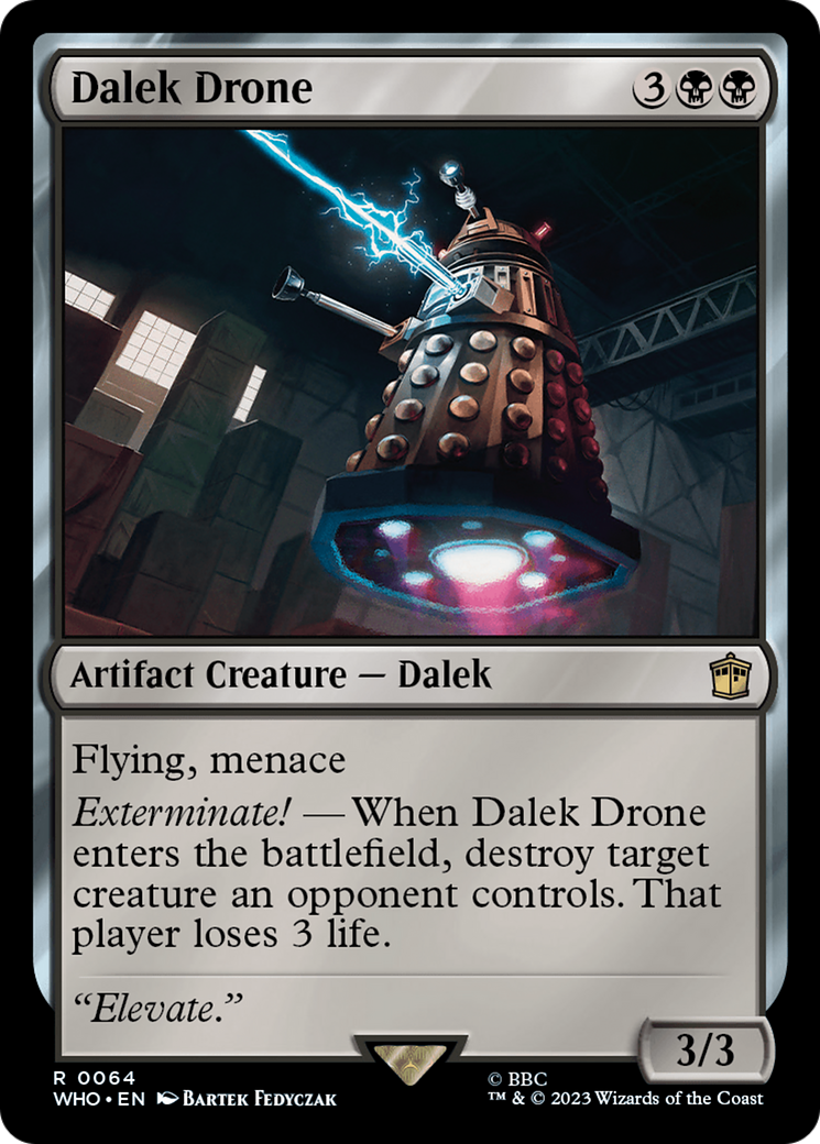 Dalek Drone (64) [Doctor Who] foil - Deck Out Gaming