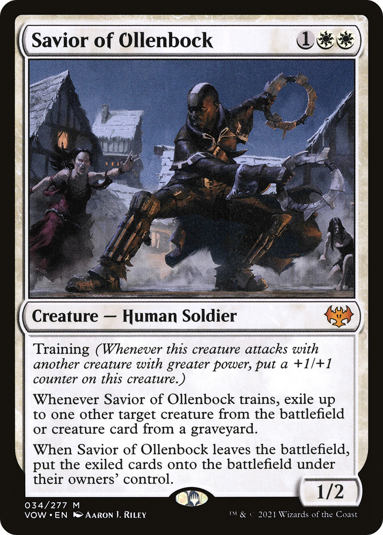 Savior of Ollenbock (34) [Innistrad: Crimson Vow] foil - Deck Out Gaming