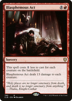 Blasphemous Act (780) [Commander Legends: Battle for Baldur's Gate] - Deck Out Gaming