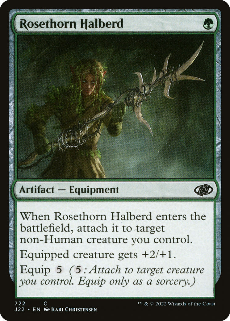 Rosethorn Halberd (722) [Jumpstart 2022] - Deck Out Gaming