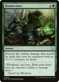 Hindervines (301) [March of the Machine Commander] - Deck Out Gaming
