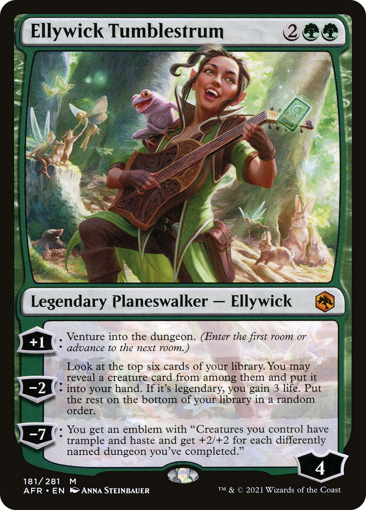 Ellywick Tumblestrum (181) [Adventures in the Forgotten Realms] foil - Deck Out Gaming