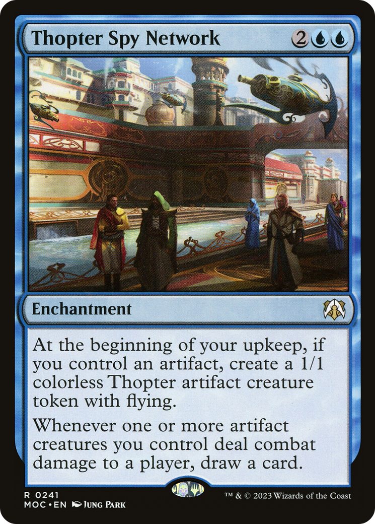 Thopter Spy Network (241) [March of the Machine Commander] - Deck Out Gaming