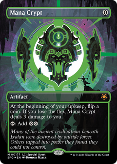 Mana Crypt (0017f) (Borderless) (17f) [Special Guests] foil - Deck Out Gaming